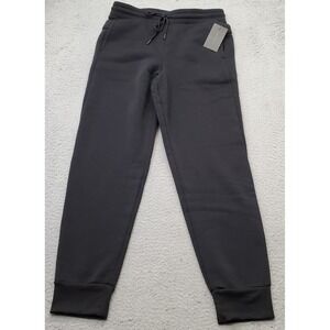 BottomLine Sweatpants Womens XL Black Soft Comfy Fleece Lined Drawstring Waist